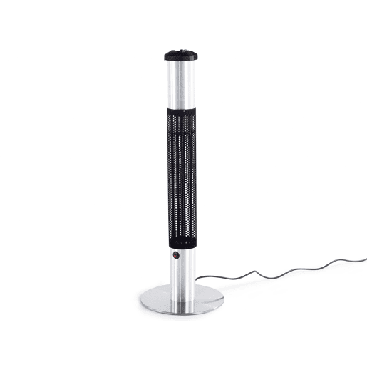 Aquecedor halogéneo independente para exterior VEZUVIO 1500 W Preto