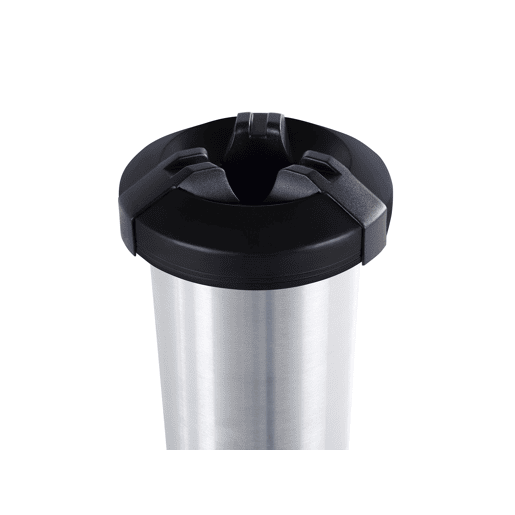 Aquecedor halogéneo independente para exterior VEZUVIO 1500 W Preto