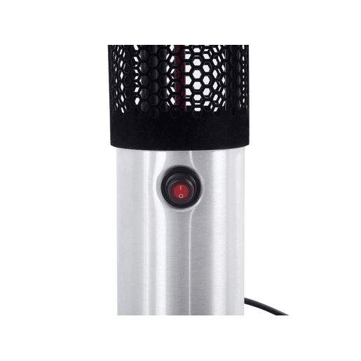Aquecedor halogéneo independente para exterior VEZUVIO 1500 W Preto
