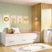 Cama Nido Con 3 Cajones Mek Cama Nido Con 3 Cajones Mek Blanco