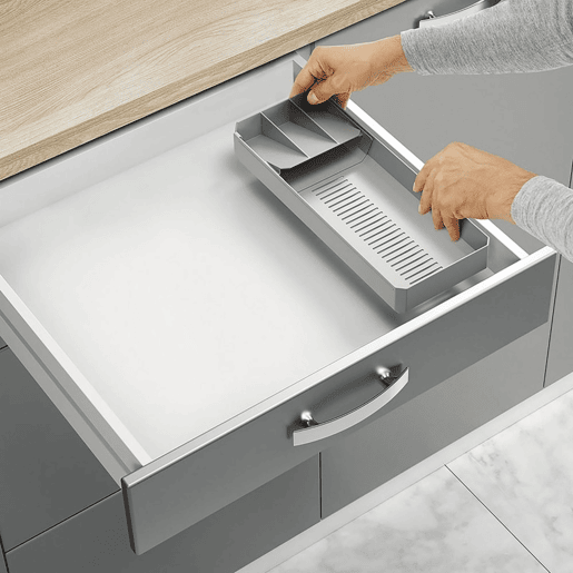 Organizador de talheres ajustável UNI FIT da Metaltex
