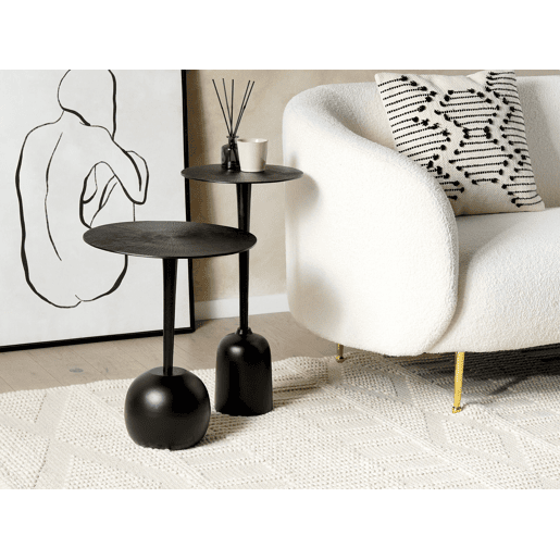Mesa de apoio SELWYN Metal Preto