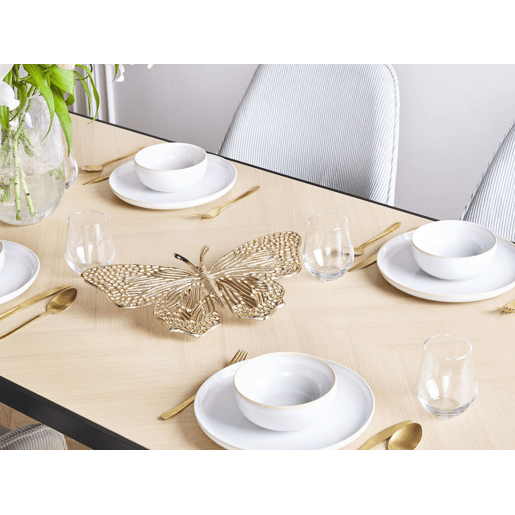Acessório decorativo Borboleta MADIUN Metal Dourado