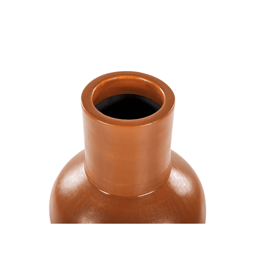 Jarro decorativo KARFI Cerâmica 37 cm Laranja
