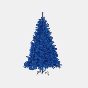 Árvore de Natal artificial FARNHAM 210 cm Azul