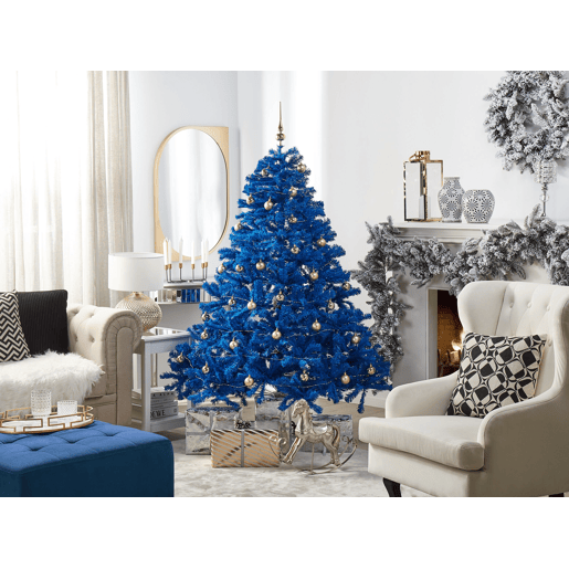 Árvore de Natal artificial FARNHAM 210 cm Azul Árvore de Natal artificial FARNHAM 210 cm Azul