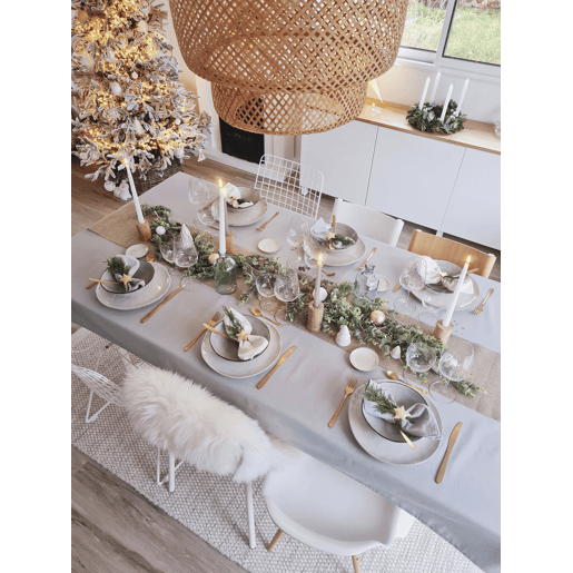 Árvore de Natal artificial com neve BASSIE 180 cm Branco