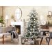 Beliani Árbol de Navidad BRISCO Beliani Árbol de Navidad BRISCO Blanco