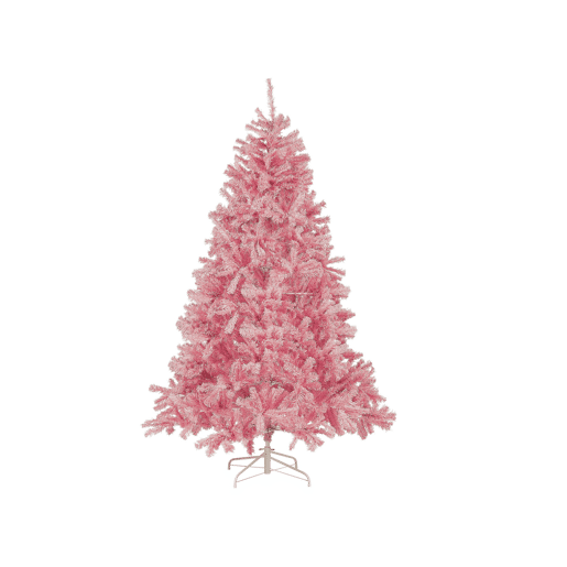 Árvore de Natal artificial FARNHAM 210 cm Rosa