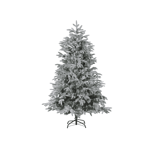 Árvore de Natal artificial com neve BASSIE 210 cm Branco