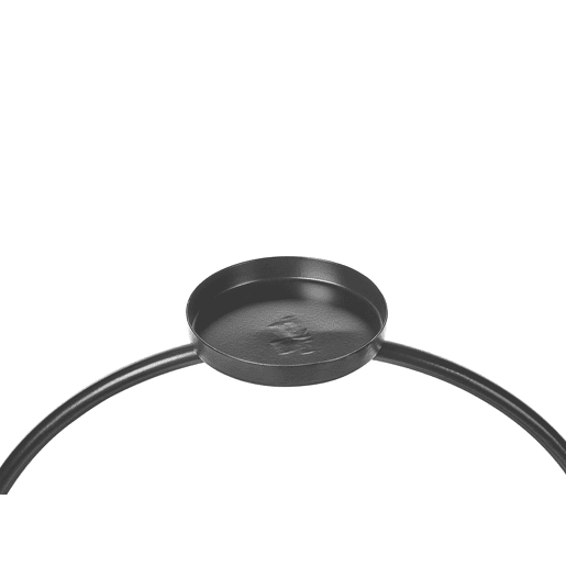 Candelabro CAKUNG Metal 33 cm Preto