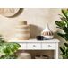 Beliani Jarrón decorativo RENUN Beliani Jarrón decorativo RENUN Blanco
