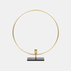 Candelabro SERAM Metal 45 cm Dourado