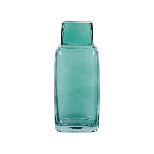 Jarro de flores MERBAKA Vidro 26 cm Verde esmeralda