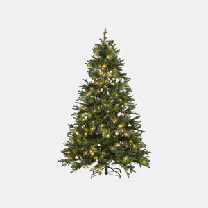 Árvore de Natal artificial LED FIDDLE 210 cm Verde