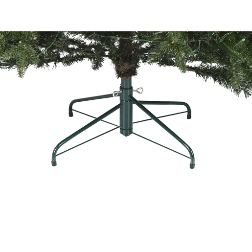 Árvore de Natal artificial LED FIDDLE 210 cm Verde