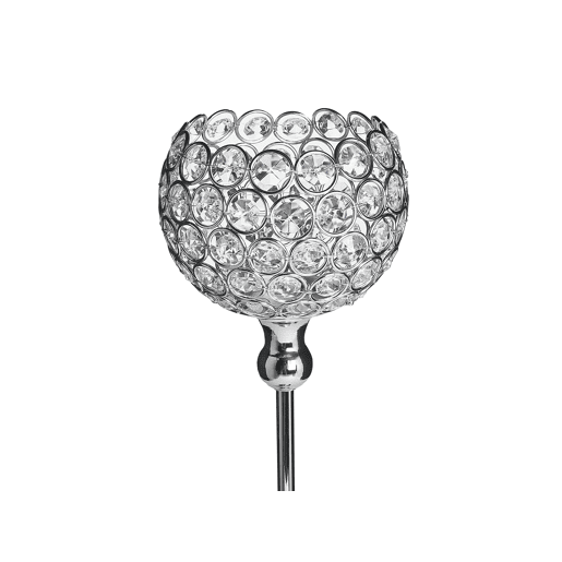 Candelabro ESTERNAY Metal 27 cm Prateado