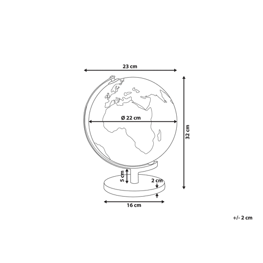 Globo LED MAGELLAN Preto 32 cm Globo LED MAGELLAN Preto 32 cm