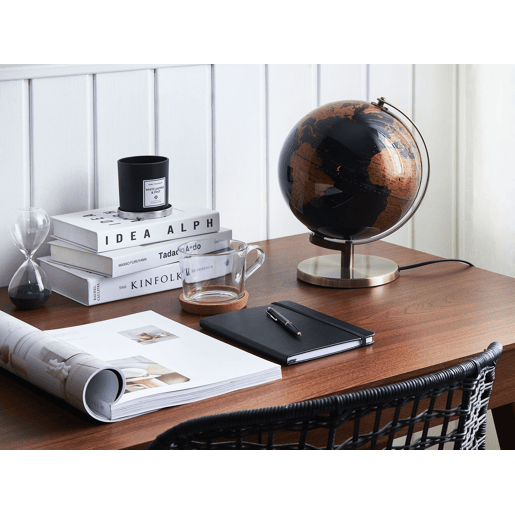 Globo LED MAGELLAN Preto 32 cm Globo LED MAGELLAN Preto 32 cm