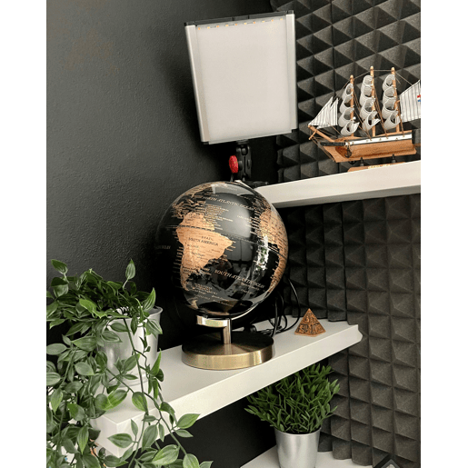 Globo LED MAGELLAN Preto 32 cm Globo LED MAGELLAN Preto 32 cm