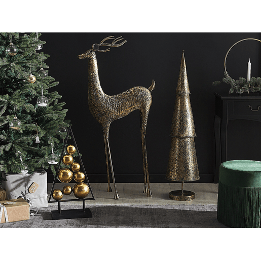 Figura decorativa dourada 126 cm PELLO
