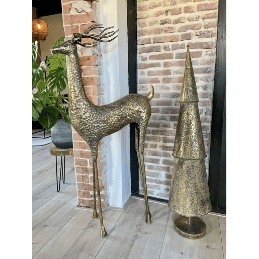 Figura decorativa dourada 126 cm PELLO