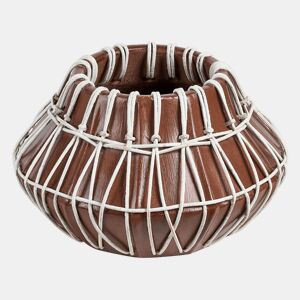 Jarro decorativo KLUET Cerâmica 22 cm Castanho