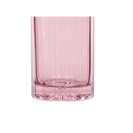 Jarro de flores PERDIKI Vidro 30 cm Rosa
