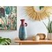 Beliani Jarrón decorativo VELIA Beliani Jarrón decorativo VELIA Azul