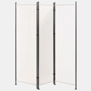 Biombo com 3 painéis NARNI Branco 161 cm 170 cm