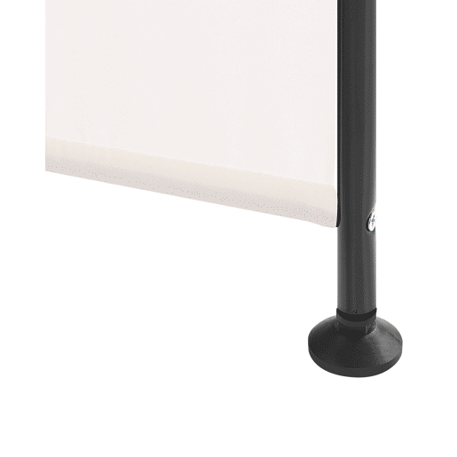 Biombo com 3 painéis NARNI Branco 161 cm 170 cm