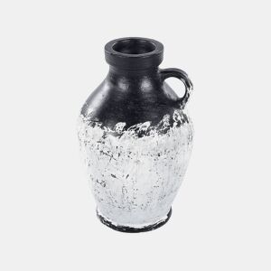 Jarro decorativo MASSALIA Cerâmica 33 cm Branco