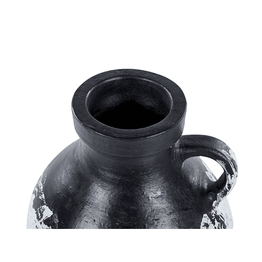 Jarro decorativo MASSALIA Cerâmica 33 cm Branco