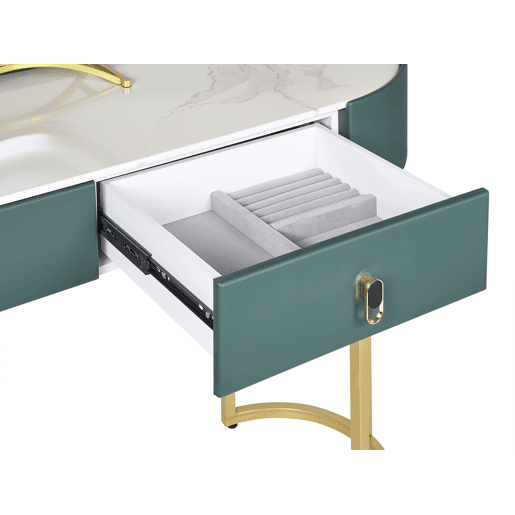Toucador VINAX LED Verde escuro