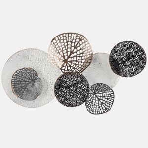 Decoração de parede RHODIUM Metal 40 cm Multicolor