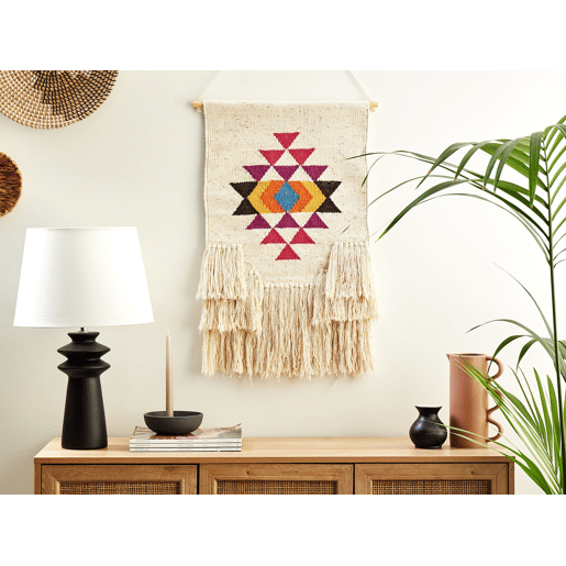 Decoração de parede em tecido VEHARI Algodão 104 cm Multicolor