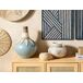 Beliani Jarrón decorativo ASAHAN Beliani Jarrón decorativo ASAHAN Blanco