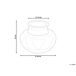 Beliani Jarrón decorativo ASAHAN Beliani Jarrón decorativo ASAHAN Blanco