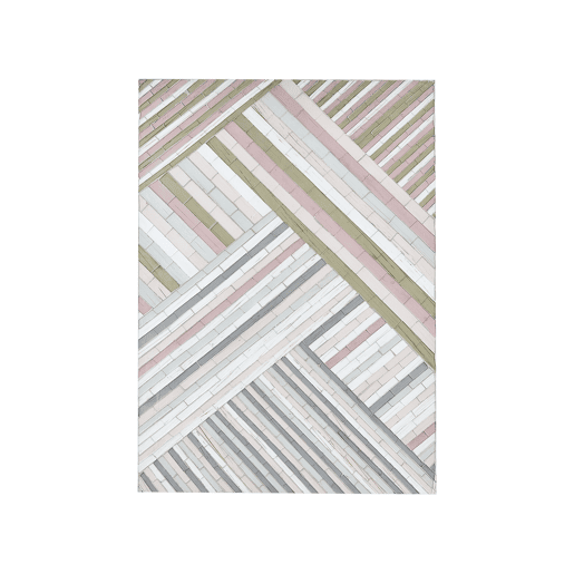 Decoração de parede TEMBESI Vidro 70 cm Multicolor