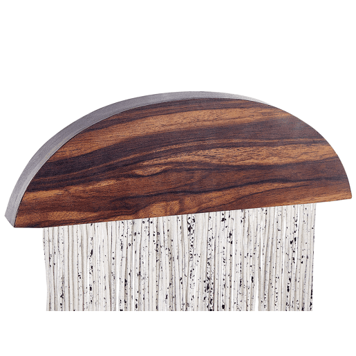 Decoração de parede ZIKIRIA Madeira de chopo 92 cm Castanho escuro