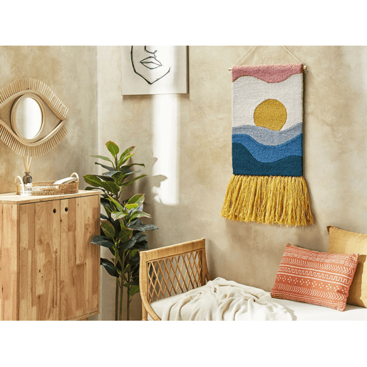 Decoração de parede em tecido HASILPUR Algodão 108 cm Multicolor