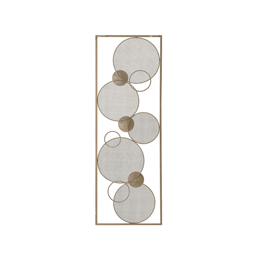 Decoração de parede TUNGSTEN Metal 90 cm Dourado