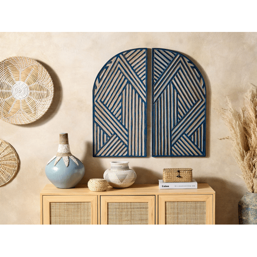 Decoração de parede OGAN 80 cm Preto