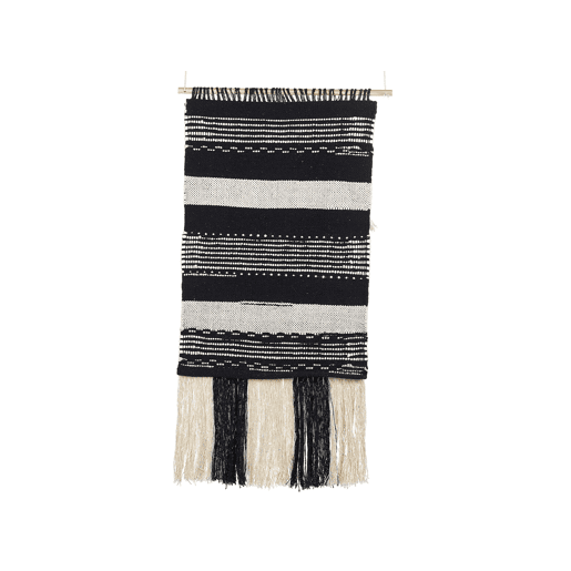 Decoração de parede em tecido MURIDKE Algodão 145 cm Creme