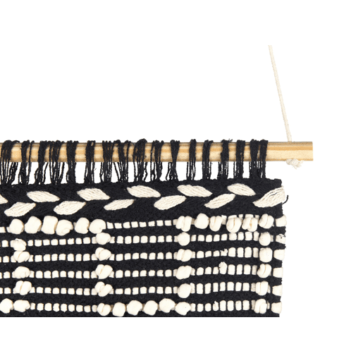 Decoração de parede em tecido MURIDKE Algodão 145 cm Creme
