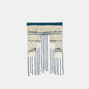 Decoração de parede em tecido NADRA Algodão 77 cm Creme claro