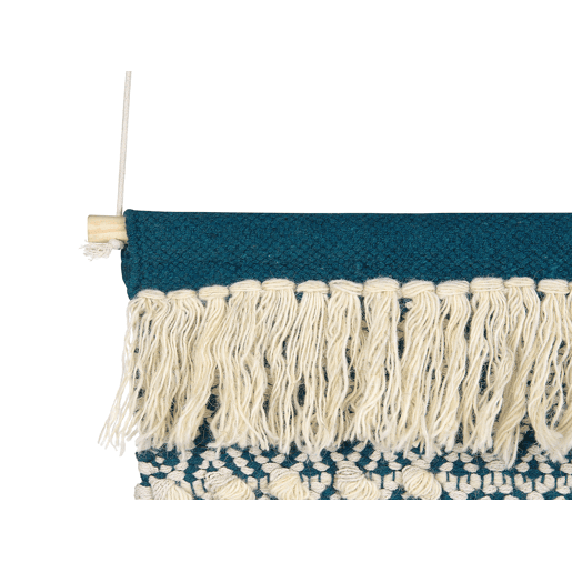 Decoração de parede em tecido NADRA Algodão 77 cm Creme claro