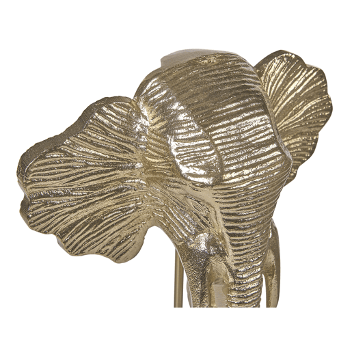 Acessório decorativo Elefante KASO Metal Dourado