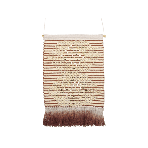 Decoração de parede em tecido SABO Algodão 75 cm Creme Decoração de parede em tecido SABO Algodão 75 cm Creme