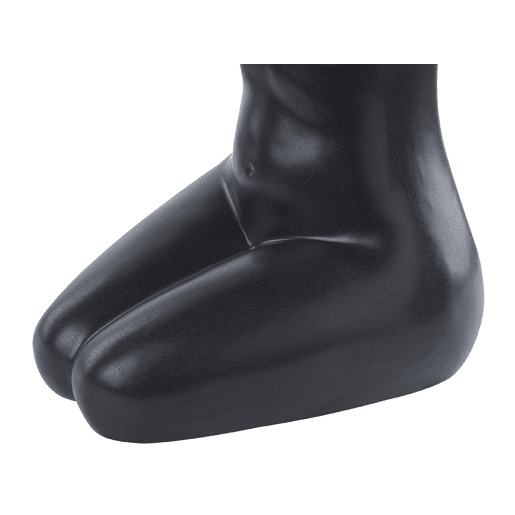 Jarro de flores PYRGOS Cerâmica 22 cm Preto